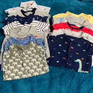 12 Piece Boy Rompers